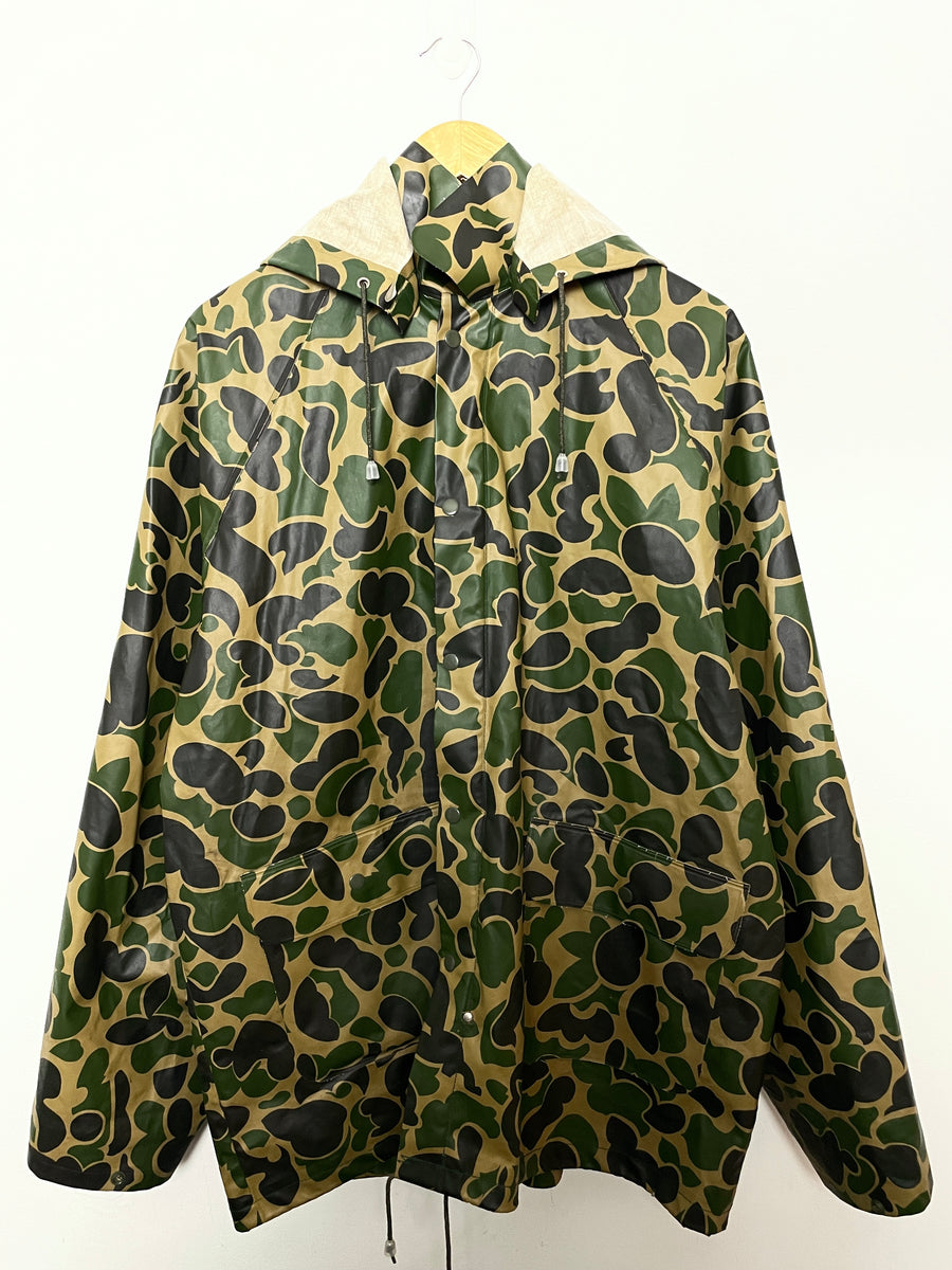 ジャケット・アウター OLD CIVILIAN DUCK-HUNTER CAMO JACKET Vintage 1980s Duck Camo Hunting Jacket / Goose Down Fill
