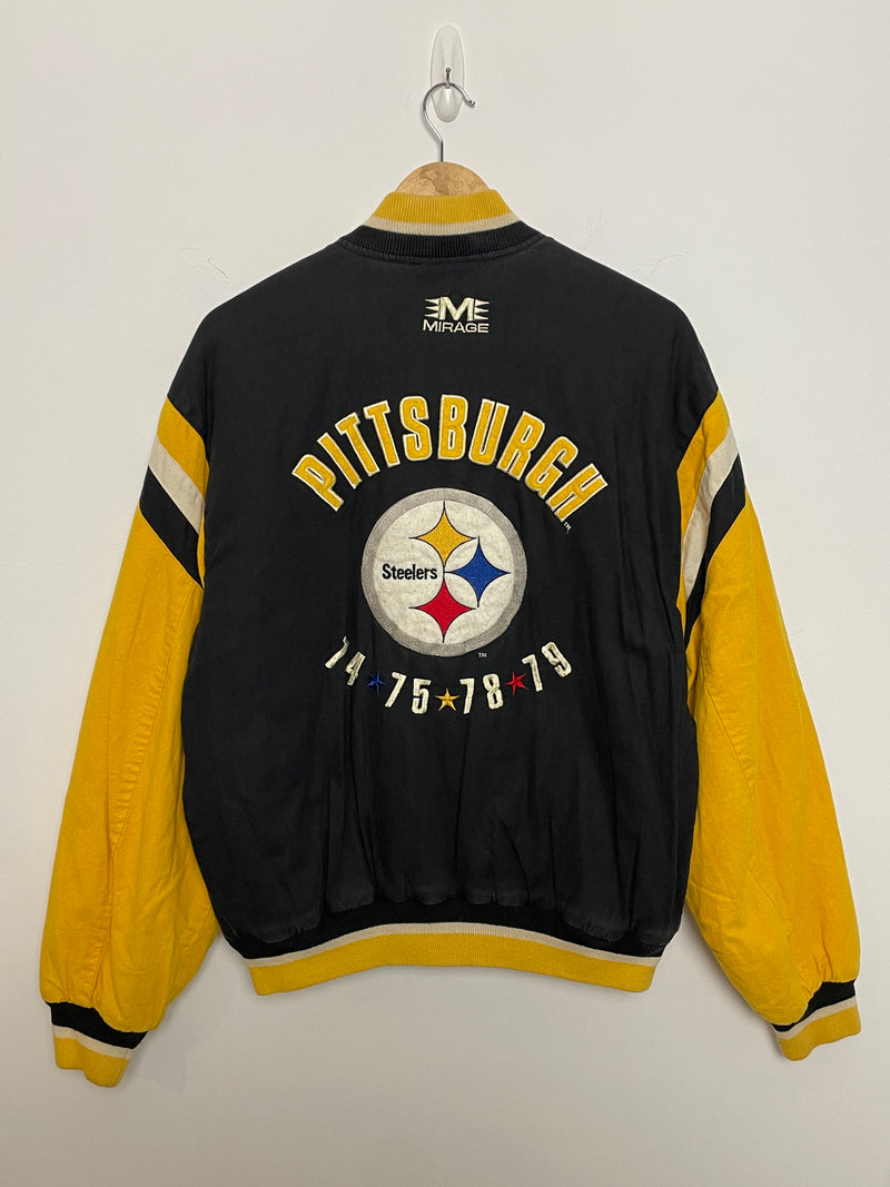Vintage Steelers Mirage Jacket (size Medium) – Jax Vintage