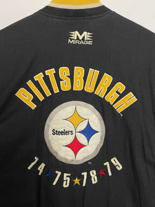 Vintage Steelers Mirage Jacket (size Medium)
