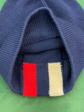 Vintage 1990s Polo Sport by Ralph Lauren USA Flag Logo Striped Scully Beanie Hat (size Small)