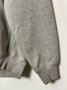 Vintage Carhartt Workwear Gray Pullover Hoodie Sweatshirt (size adult Large)