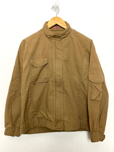 Vintage 1980s Tactical Cargo Pocket Khaki Harrington Jacket (size adult Small)