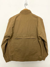 Vintage 1980s Tactical Cargo Pocket Khaki Harrington Jacket (size adult Small)