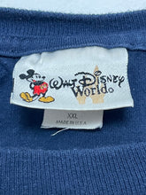 Vintage 1990s Walt Disney World Epcot International Flag Mickey Mouse Graphic made in USA Tee Shirt (size adult XXL)