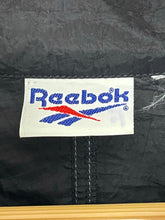Vintage 1990s Reebok Delta Logo Zip Up Drawstring Windbreaker Jacket (size adult Large)