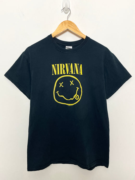 Vintage 2003 Nirvana Smiley Face 