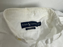 Vintage Polo by Ralph Lauren Button Up Long Sleeve White Oxford Shirt (size adult XL)