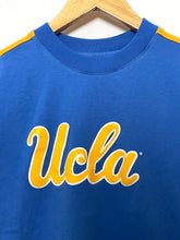Vintage 1990s University of California Los Angeles UCLA Bruins Striped Ringer Women’s College Tee Shirt (size women’s Medium)