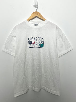 Vintage Y2K 2000 US Open Pebble Beach PGA Tour Golf Graphic Tee Shirt (size adult Large)