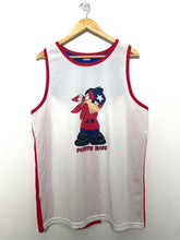 Vintage 1990s "I Heart Puerto Rico" PR Flag Cartoon Boy Graphic Tank Top Shirt (fits adult Large)
