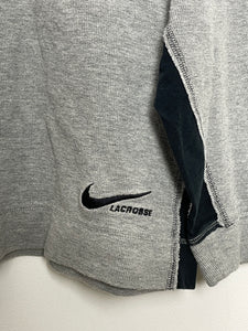 Early 2000s Nike Lacrosse Swoosh Logo Thermal Long Sleeve Shirt (size adult Large)