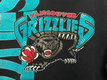Vintage 1994 Vancouver Grizzlies NBA Basketball Spell Out Graphic Tee Shirt (fits adult Small/Medium)